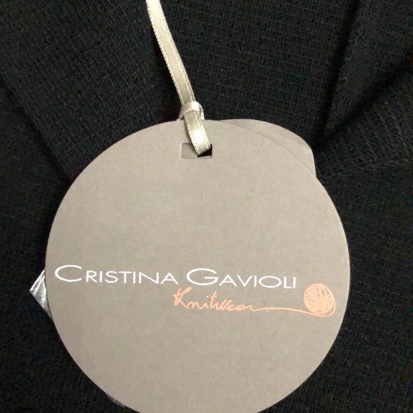 🌺NWT CRISTINA GAVIOLI CARDIGAN SIZE S - Picture 8 of 11
